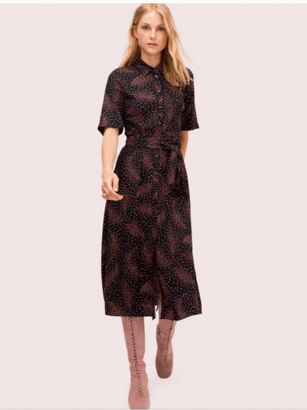 Kate spade ♠️ Meadow smocked dress